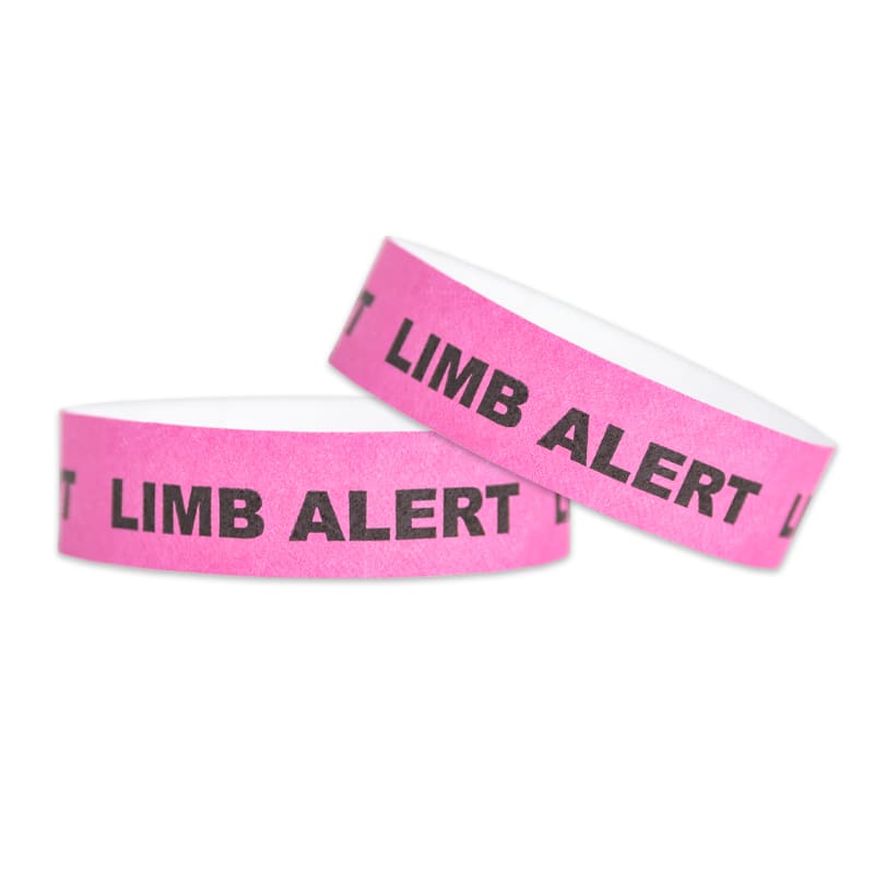 Medical Alert Tyvek Wristbands 6