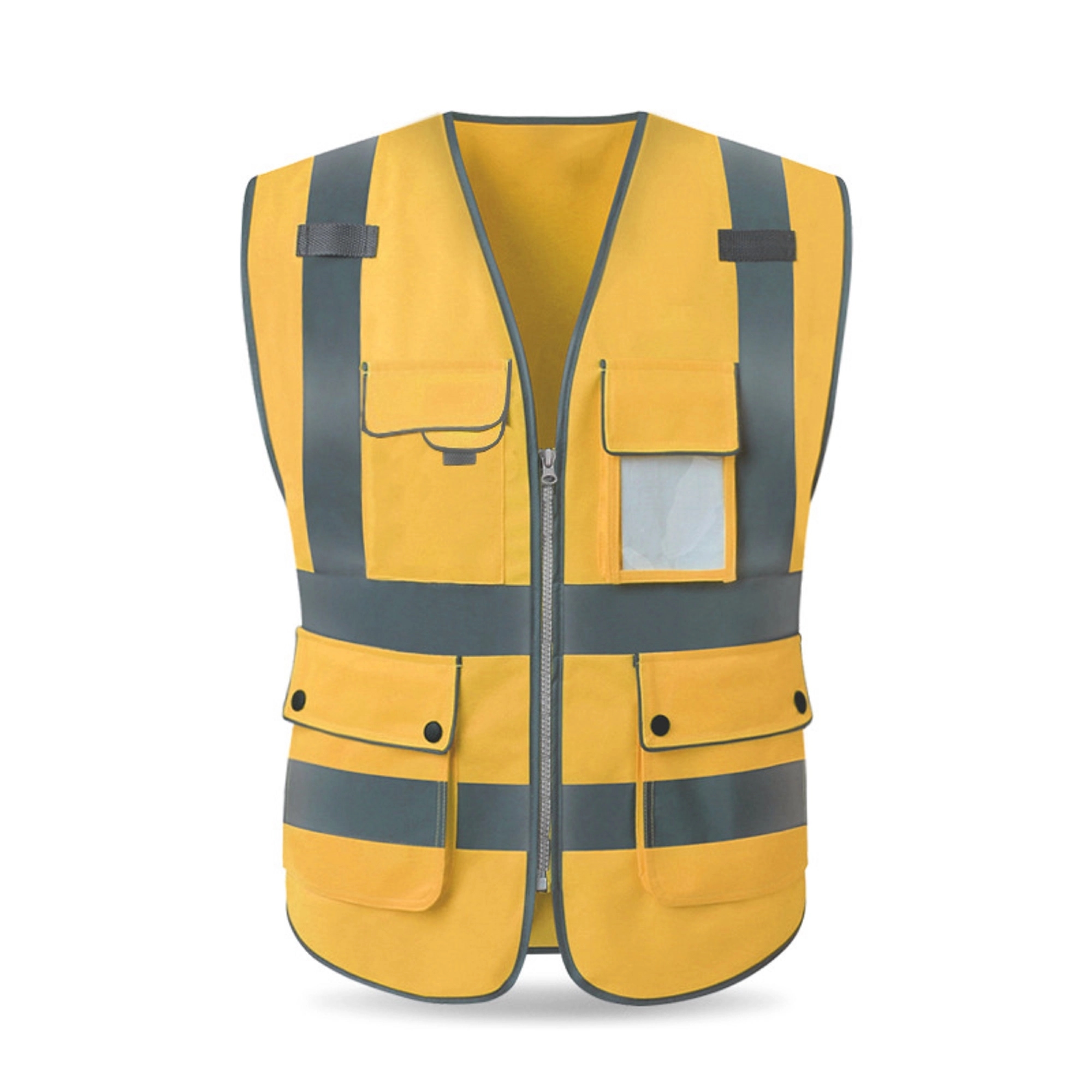 High Visibility 100% Polyester Reflective Vest 8