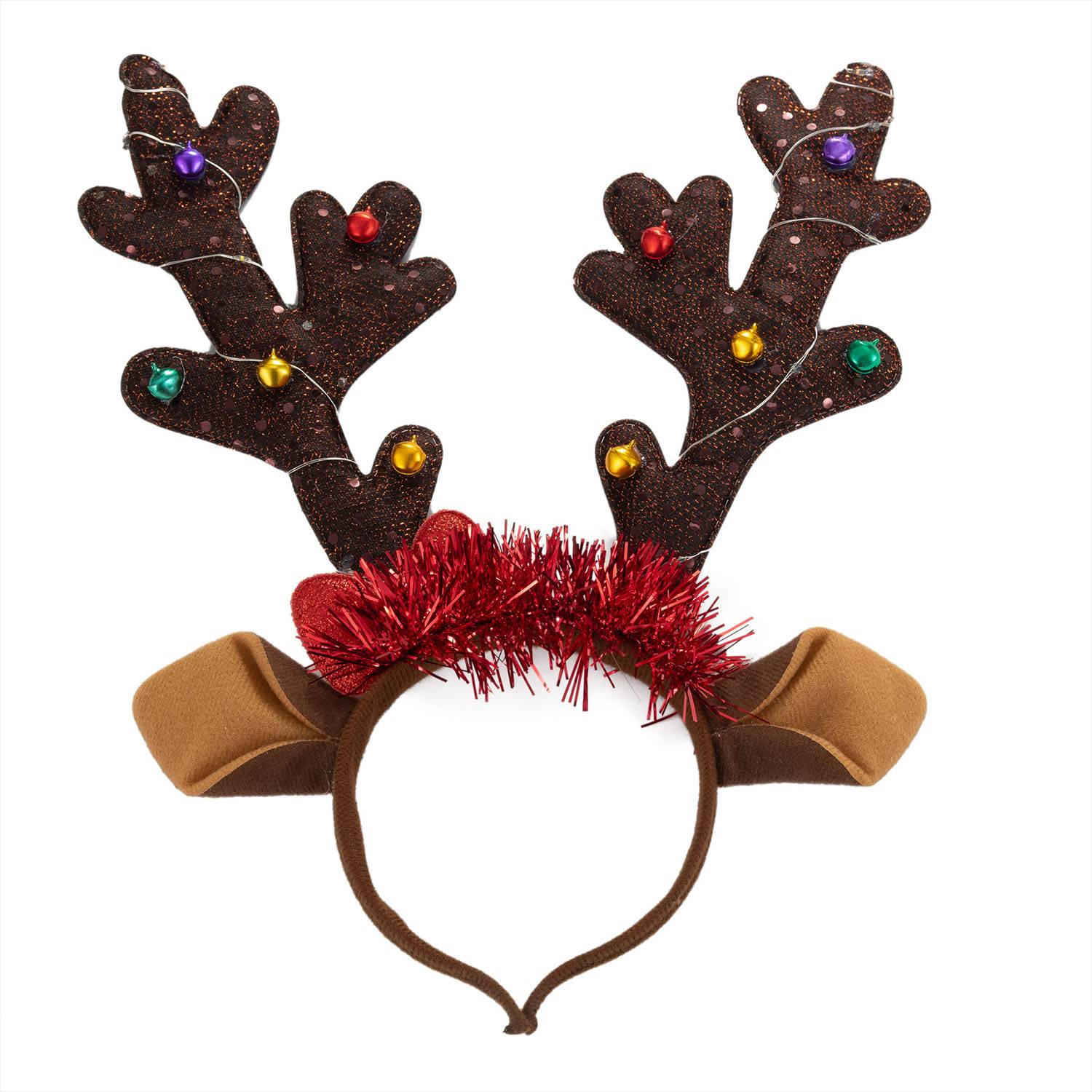 Plastic christmas elk decorations cute headband 2