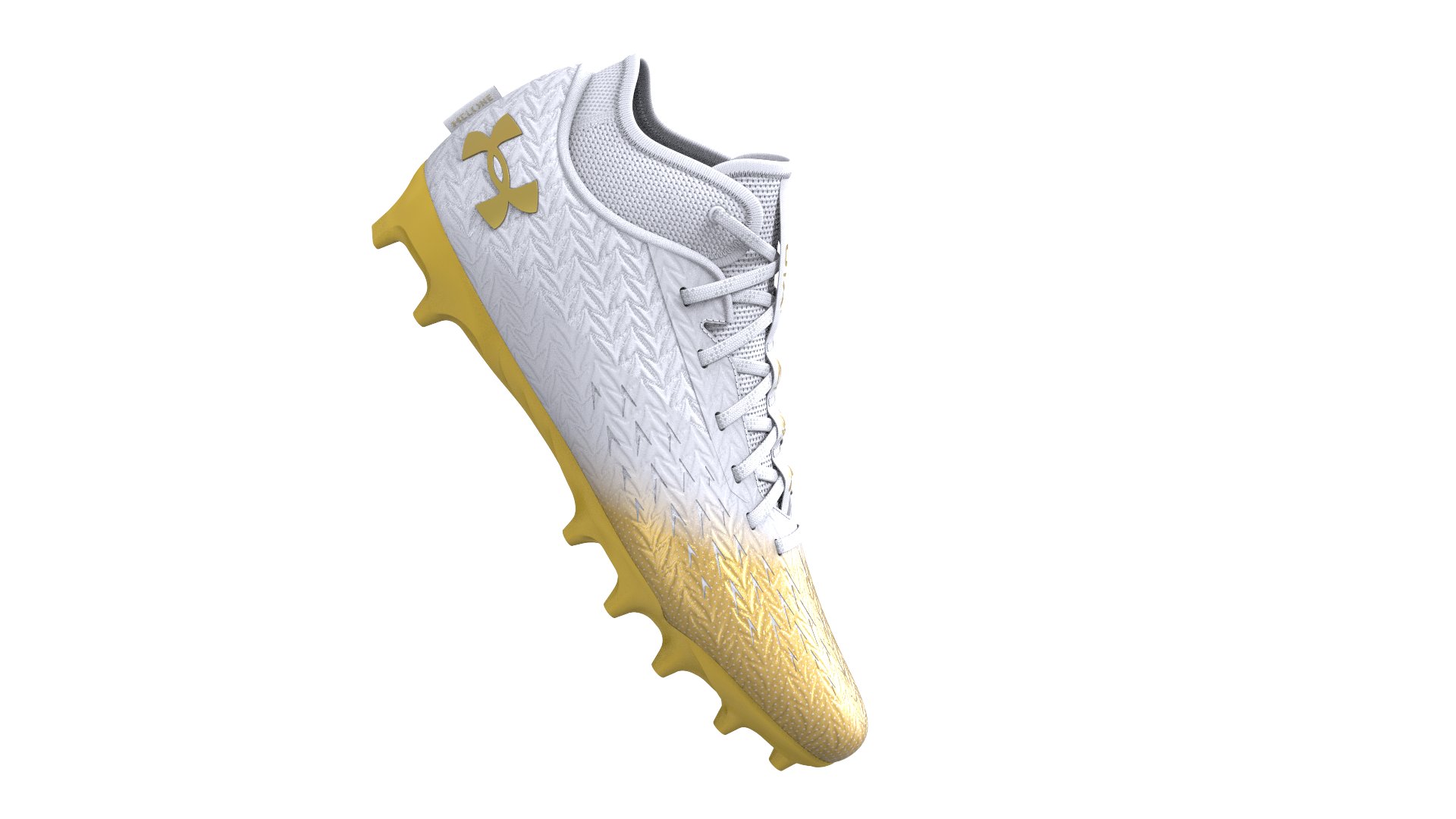 UA Spotlight 4 MC Men's Football Cleats, custom athletic wear with logo imprint 12