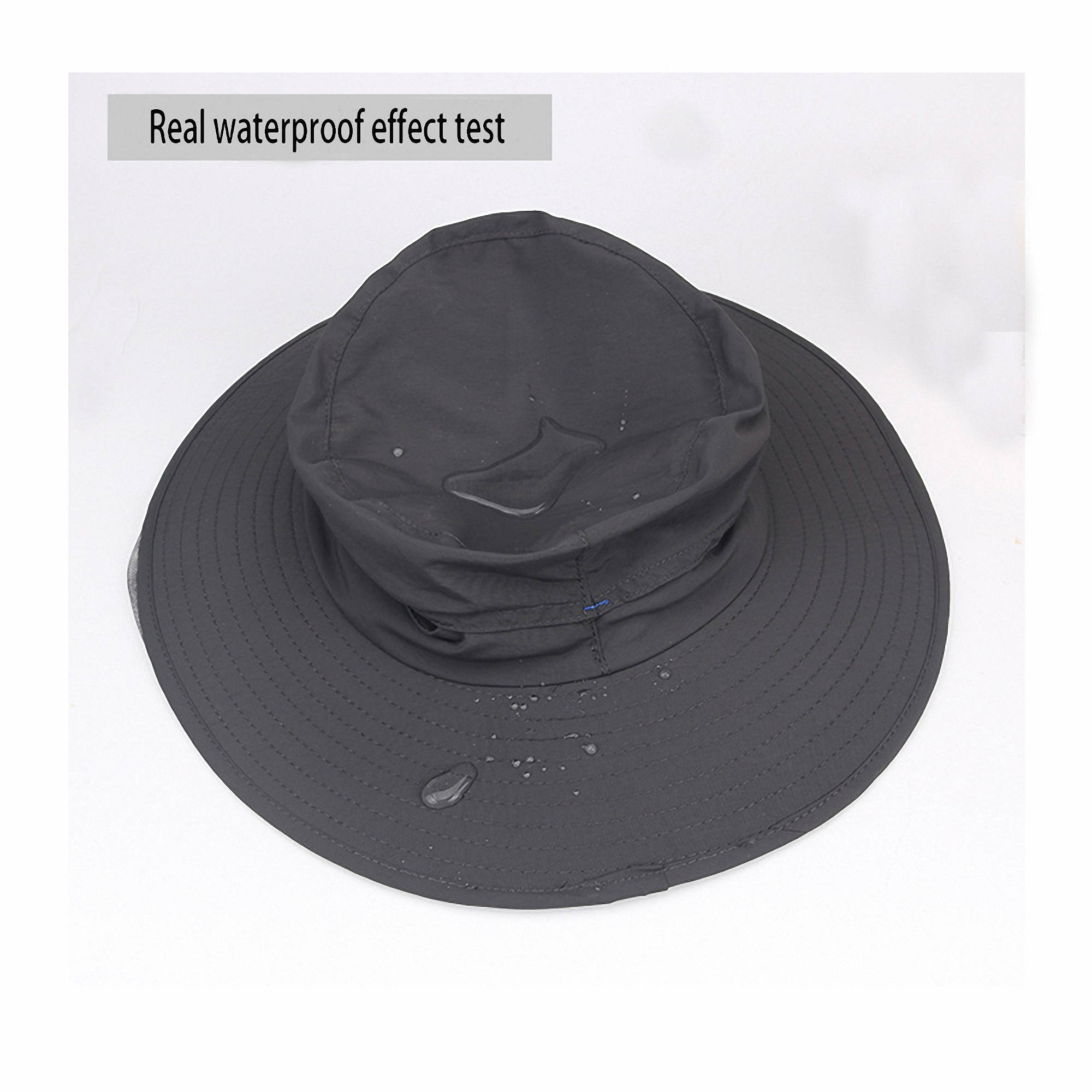 Mosquito Repellent Hat with Head Net Mesh Face Shield 4