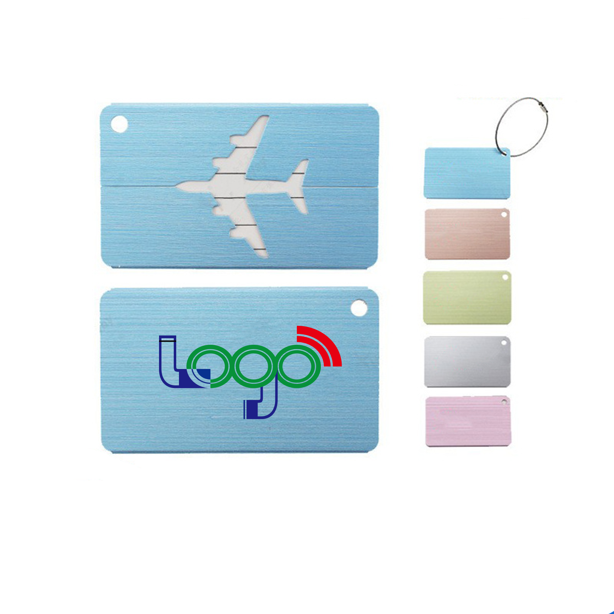 Aluminum Alloy Luggage Tag 3