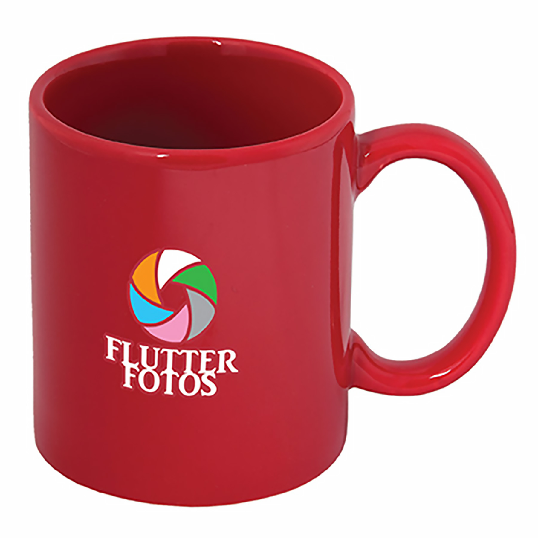Fuzion 'C' Handle Mug: Premium 6