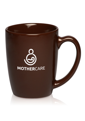 12 oz. Curved Java Coffee Mugs 6