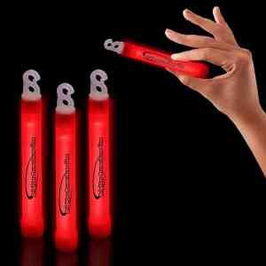 Red 6" Premium Glow Light Stick