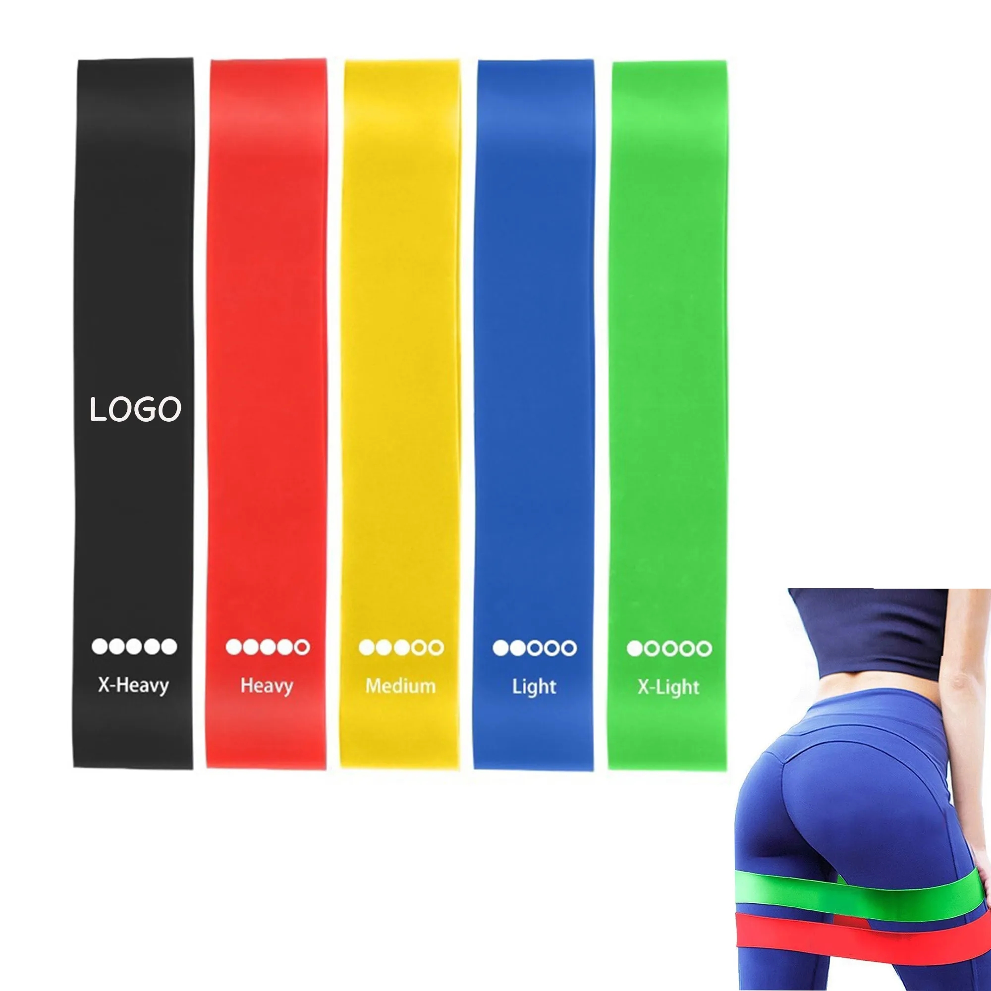Resistance Loop Exercise Bands 4