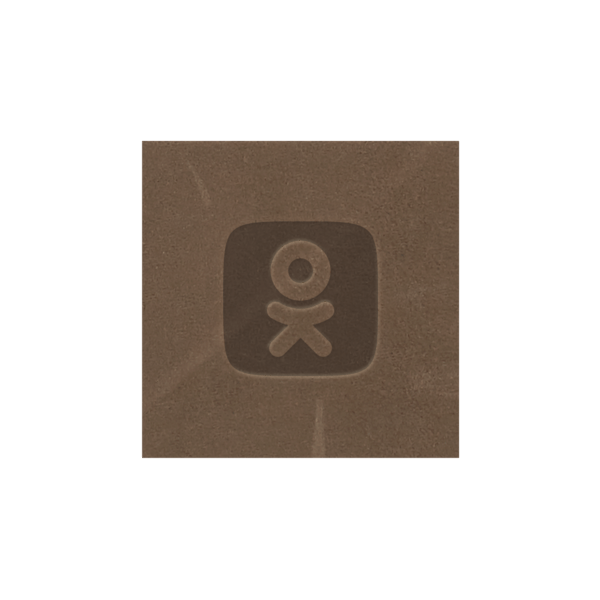 2" x 2" Leather Square Patch 3