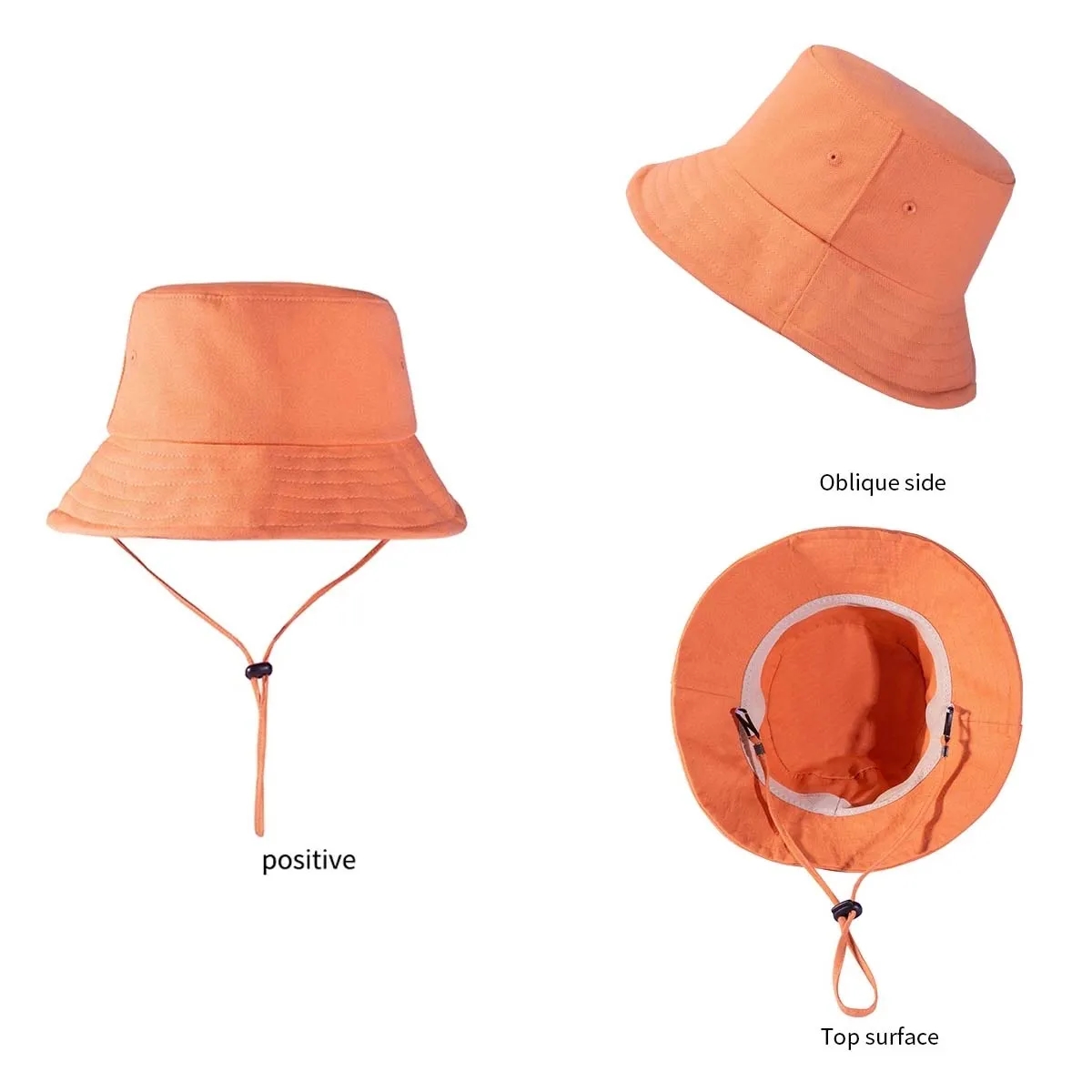 Customizable Solid Color Unisext Bucket Hat 5