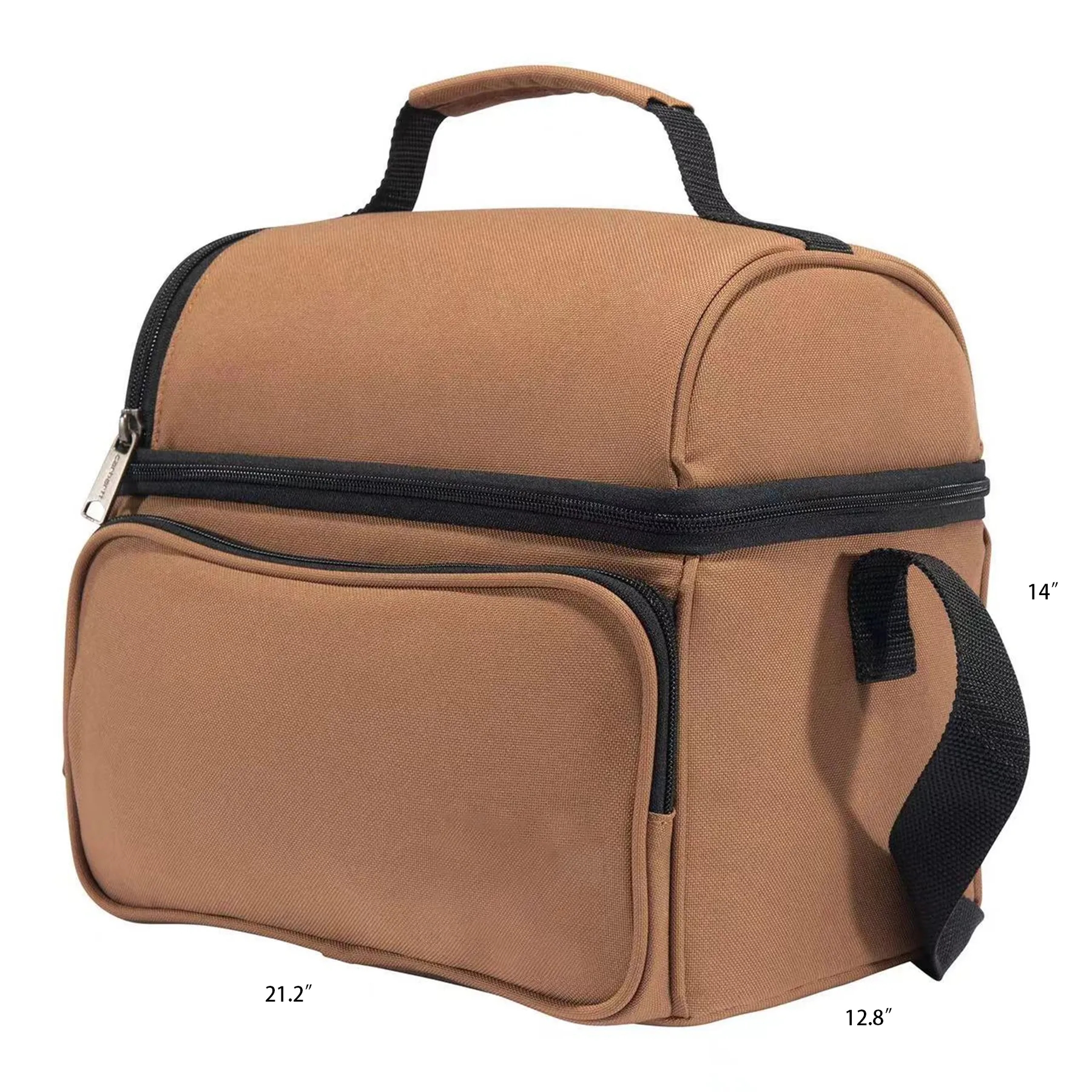 Deluxe Dual Compartment Insulated Lunch Cooler Bag 3