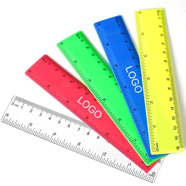 Promotional 6" Plastic Ruler 6
