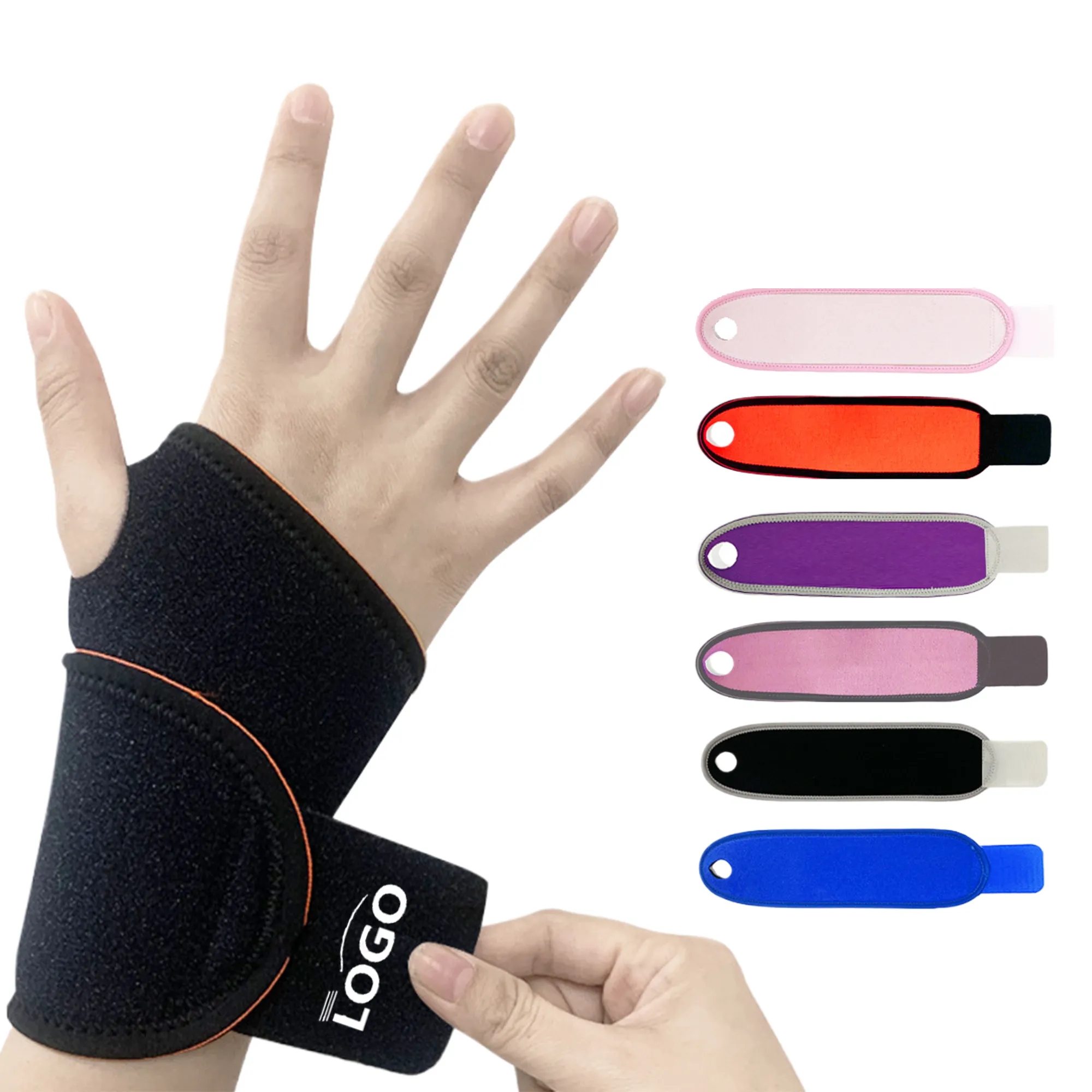 MOQ25 Adjustable Fitness And Sports Gloves 6