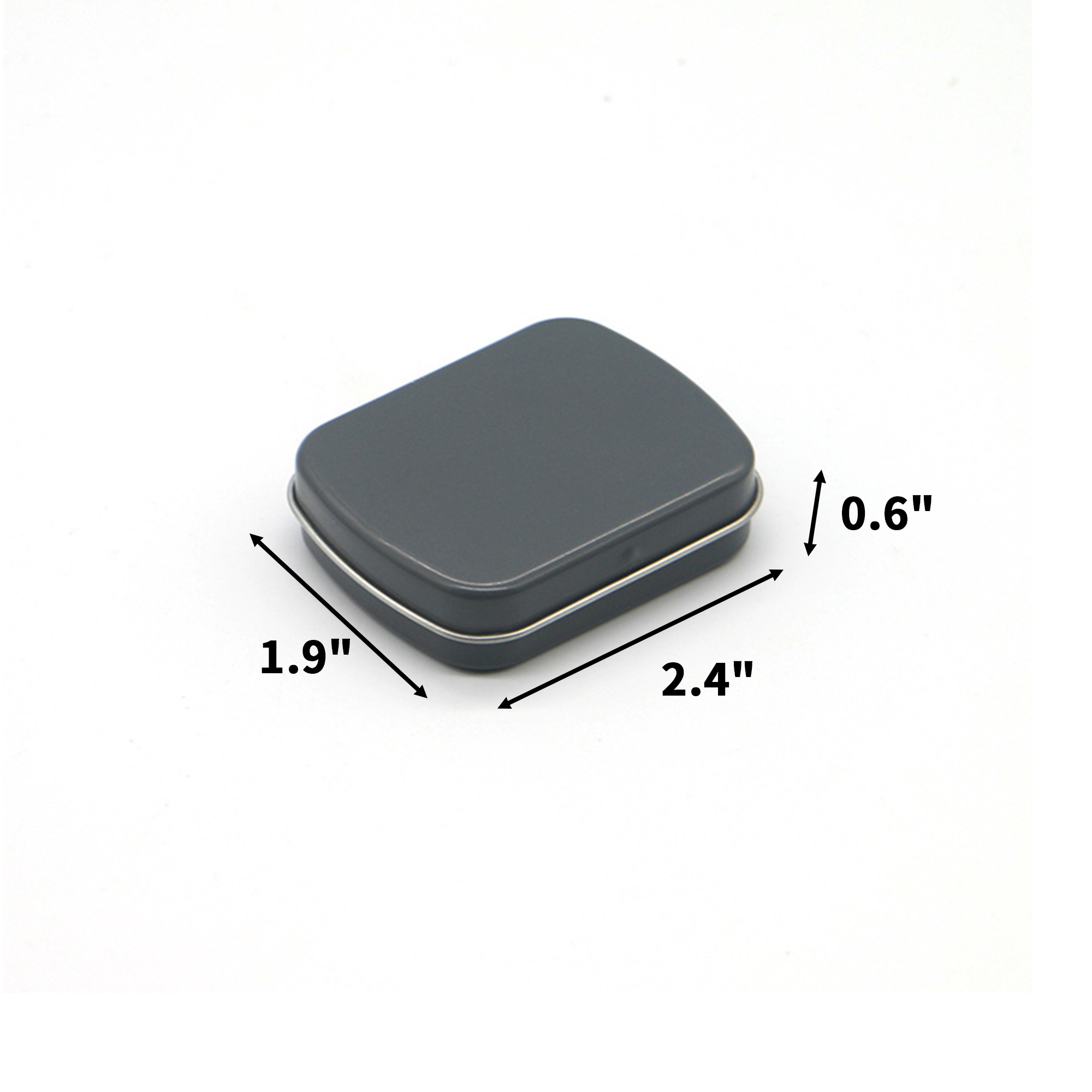 Mini Flip Top Tinplate Box Full Color Branding 4