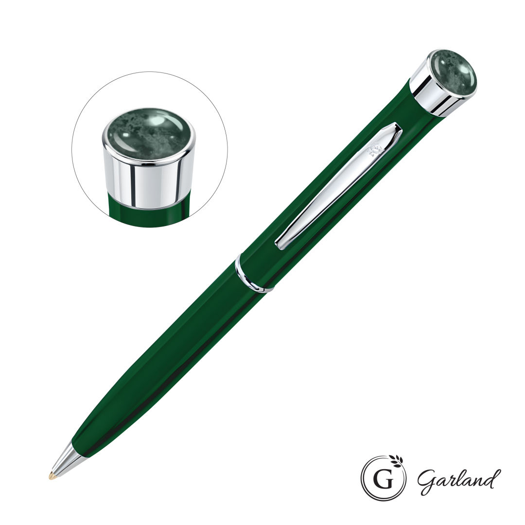 Garland® Color Aura Twist Ballpoint Pen - Chrome Accent 5