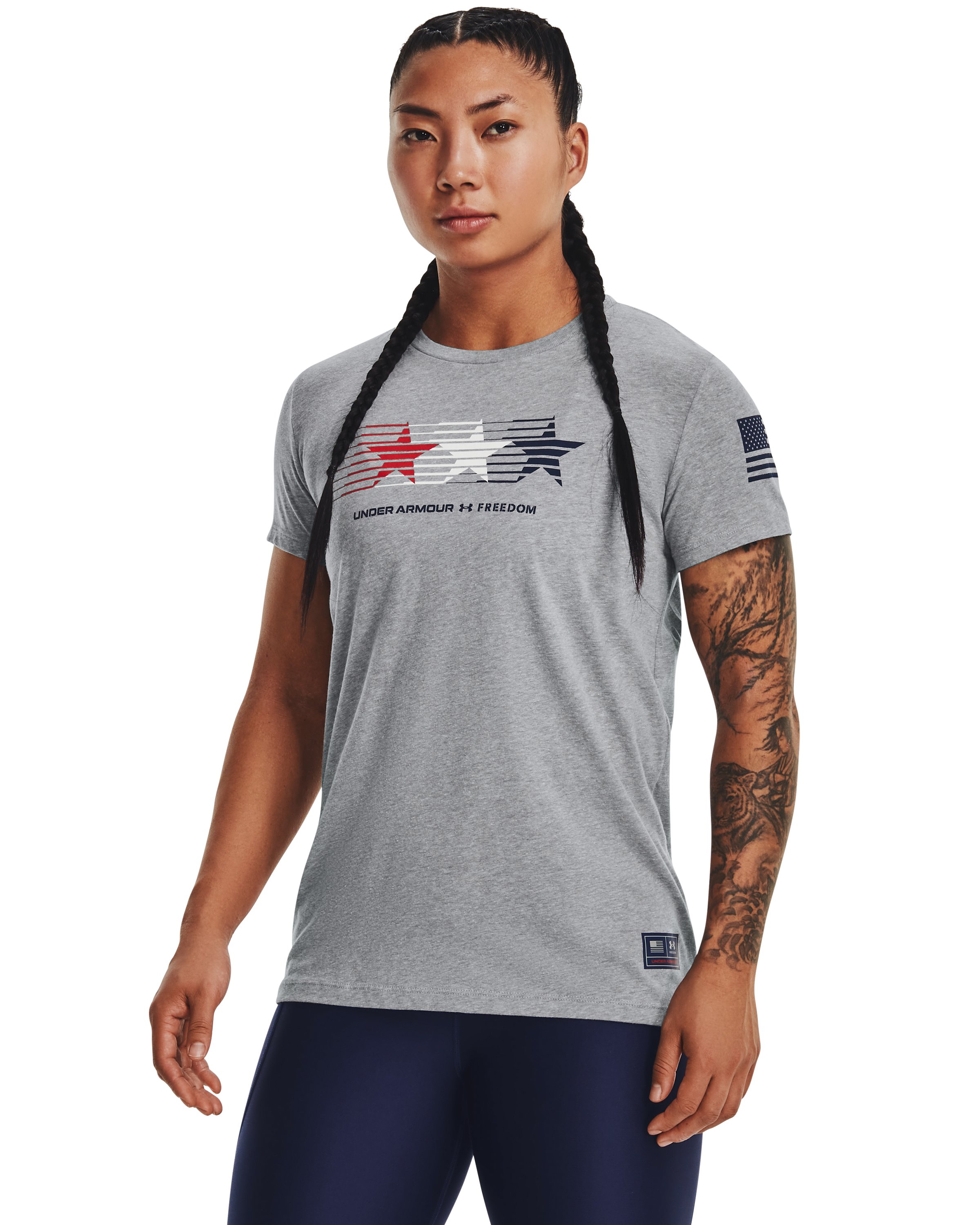 Women's UA Freedom Star T-Shirt 1