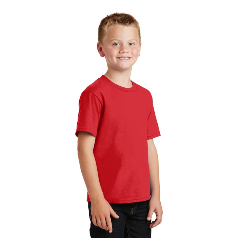 Port & Company Youth Fan Favorite Tee. 18