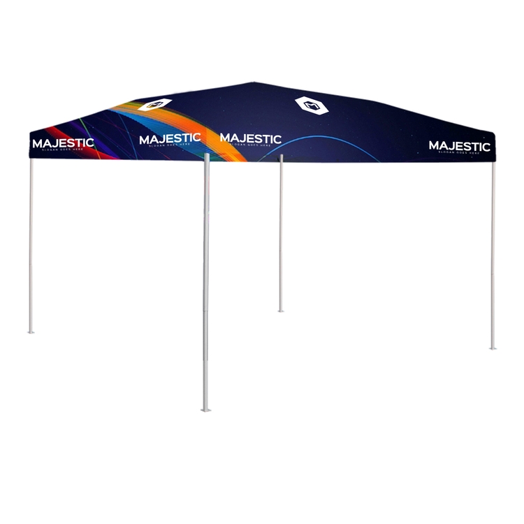 Econo Pop-Up Tent - 10' x 10', Full-Digital Imprint 2