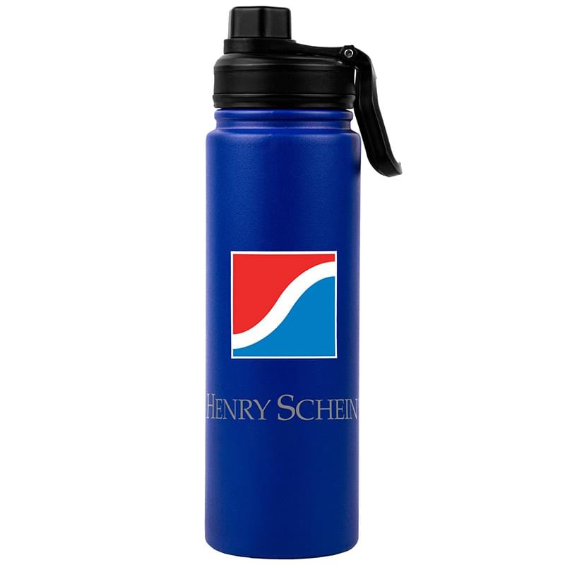 Ashford Bottle with Insulated Stainless Steel and Spout Lid - 24oz., custom water bottle with logo imprint 1