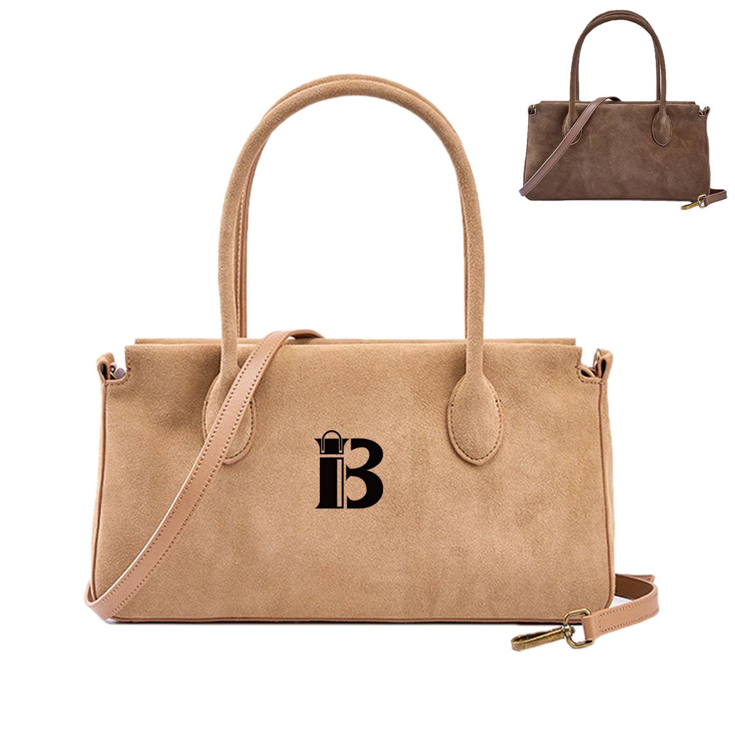 Large capacity Suede Handbag Crossbody Bag 9