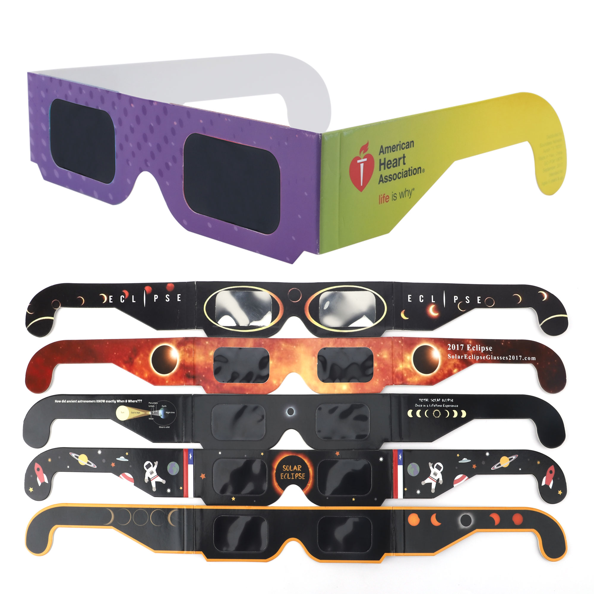 Custom Solar Eclipse glasses (full-color) 7