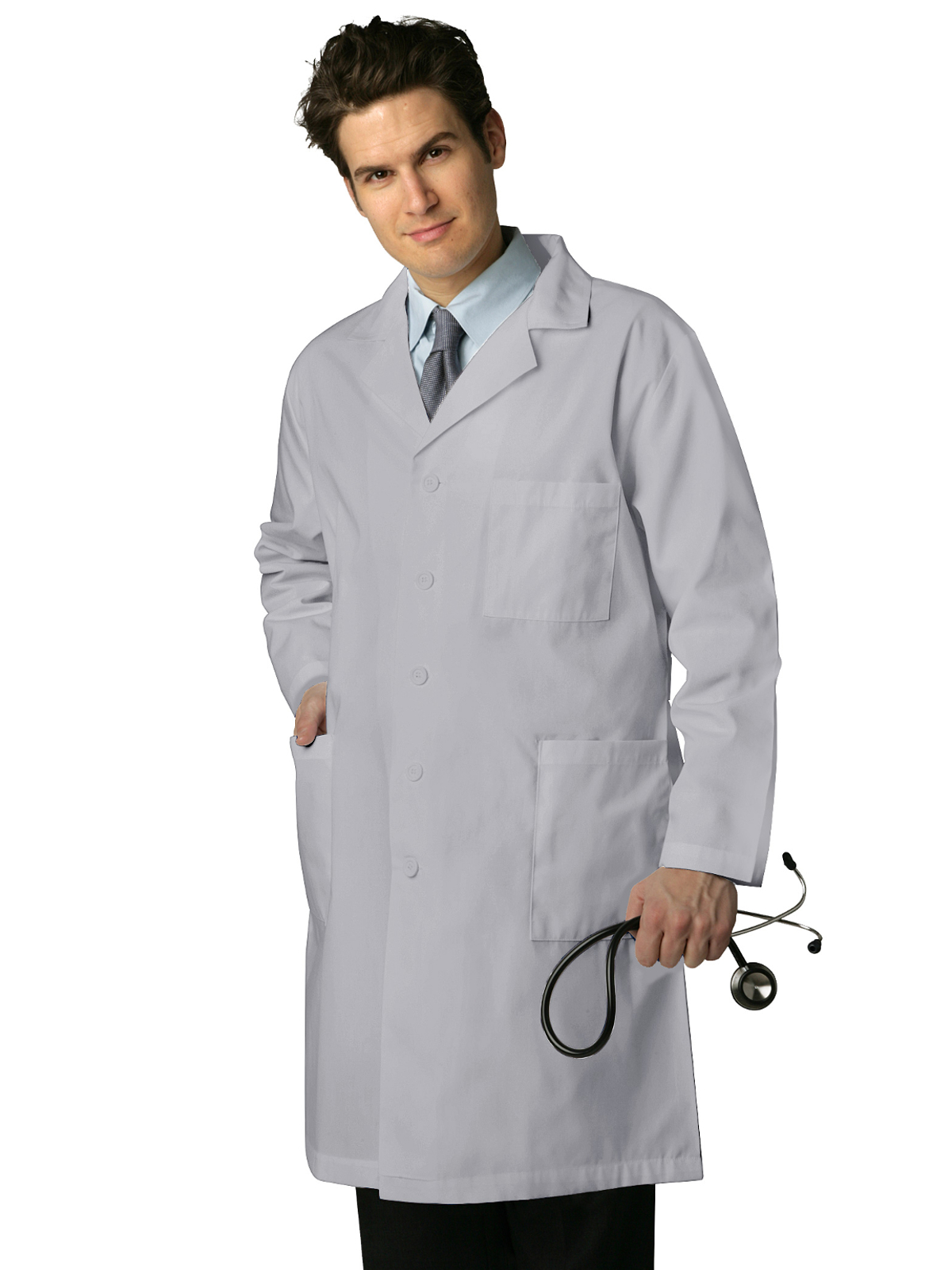 Adar - Universal - Unisex Five-Pocket 39" Lab Coat 34