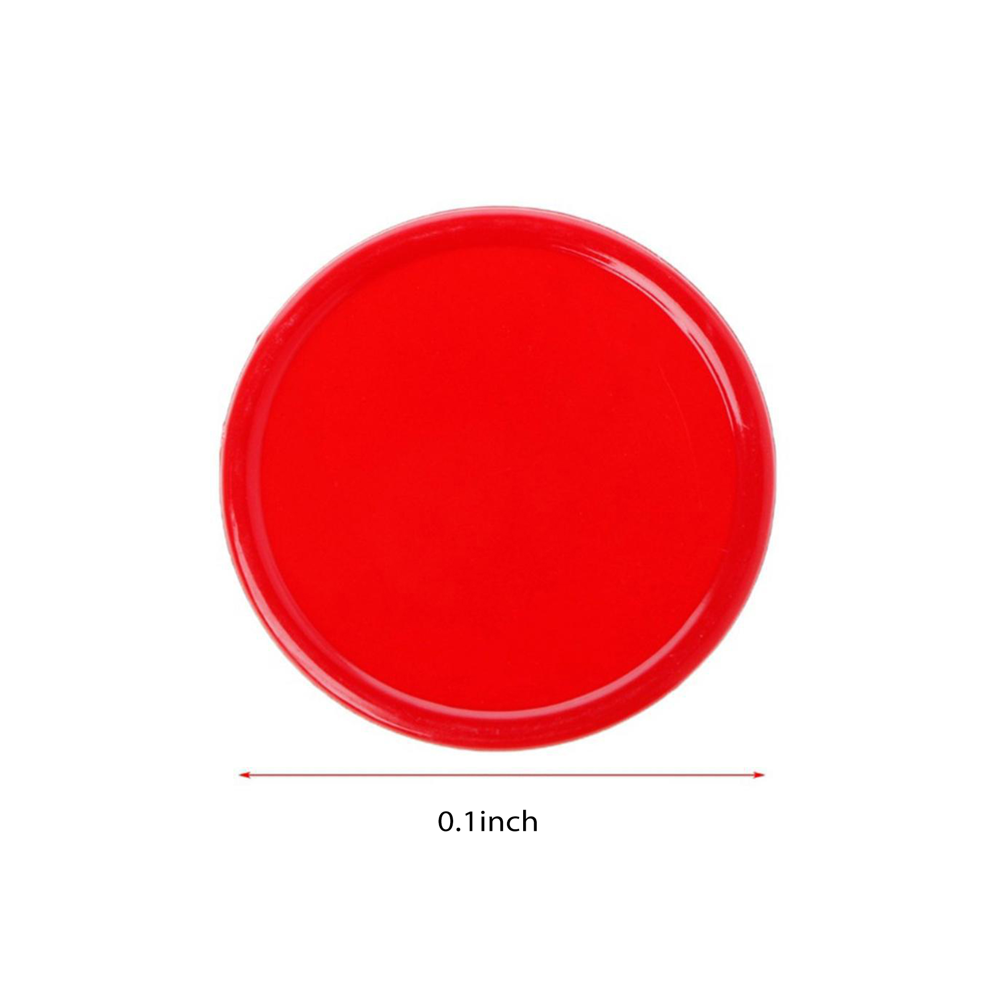 Customizable round plastic poker chips 2
