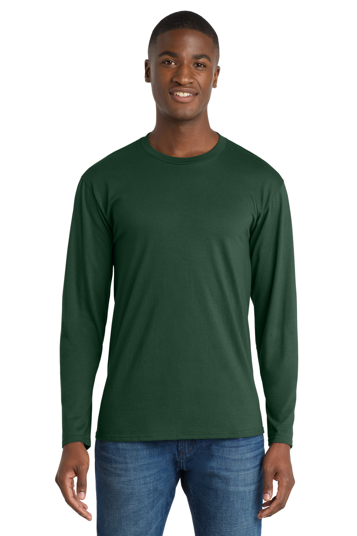 Port & Co Long Sleeve Fan Favorite Tee. PC450LS 61