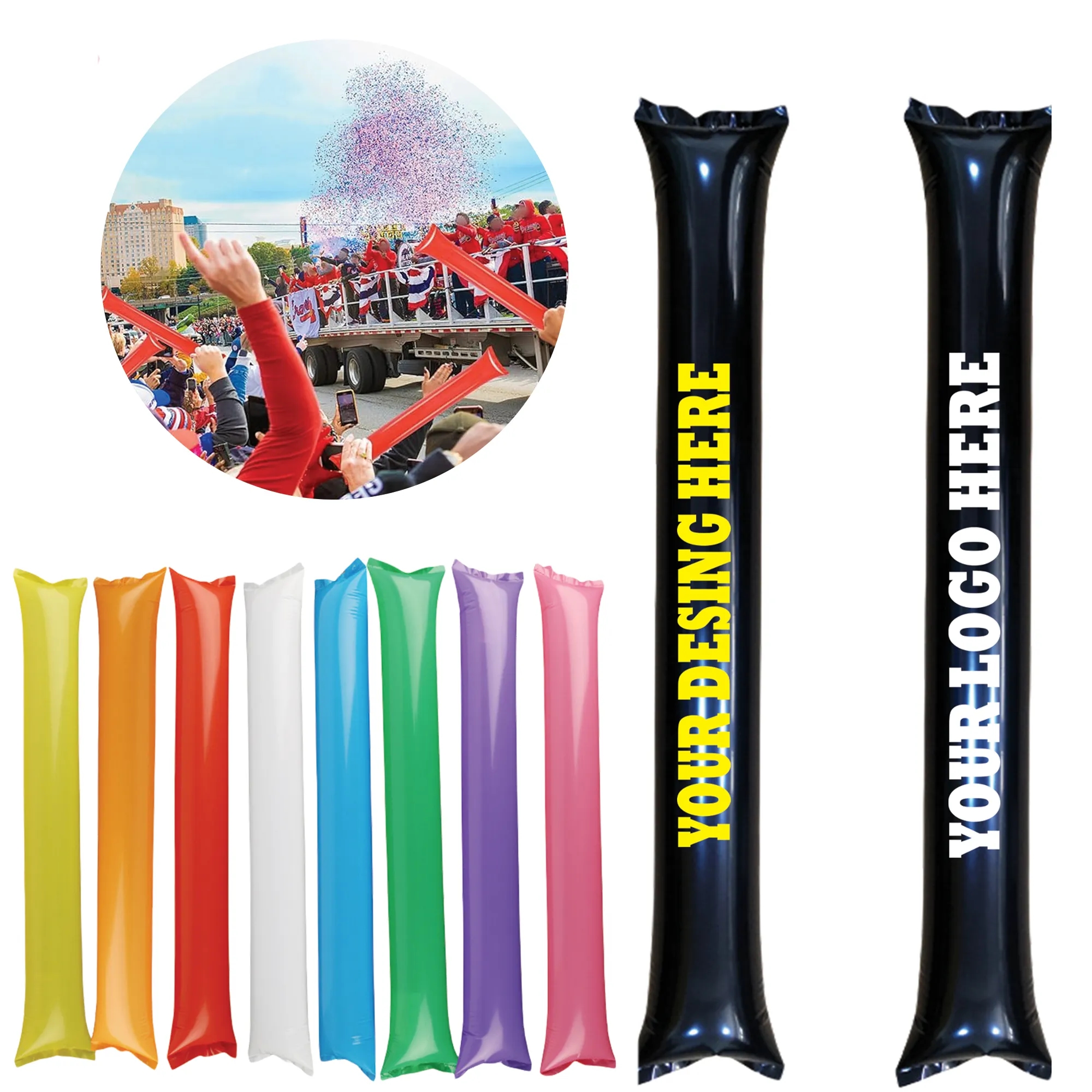 PE Inflatable Cheerleading Noise Maker 2