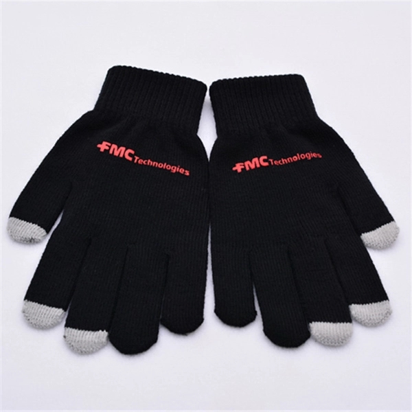 Knit Touchscreen Gloves 3