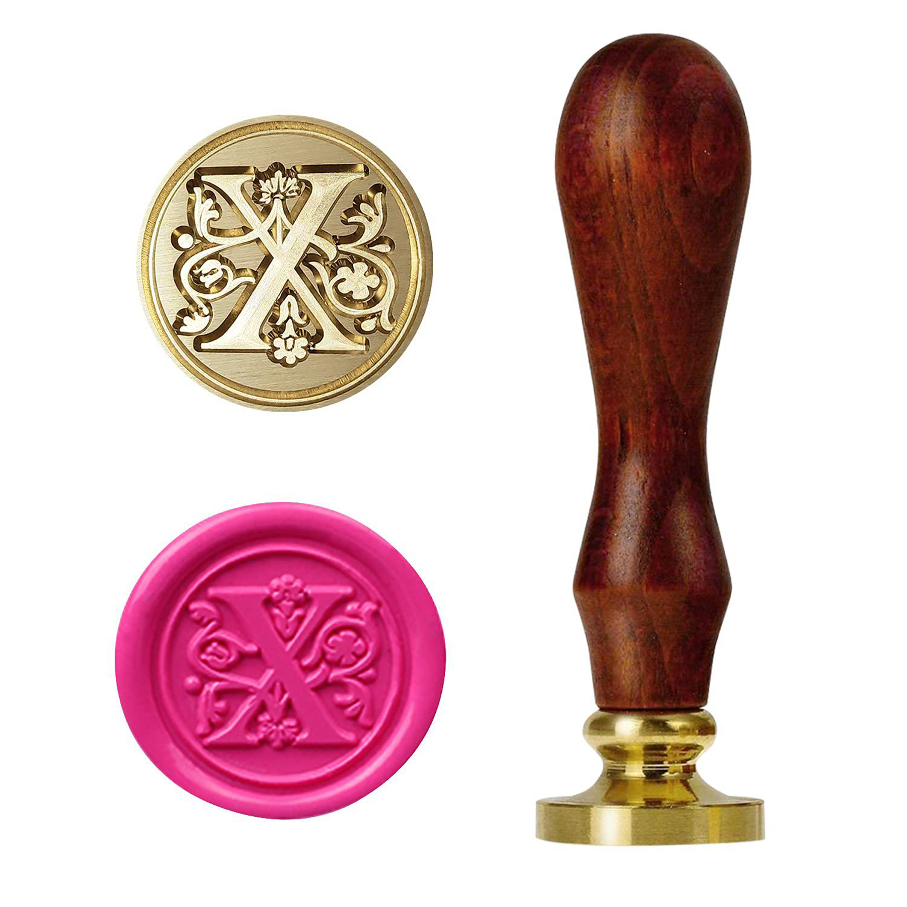 Wood Vintage Wax Sealing Stamper 6