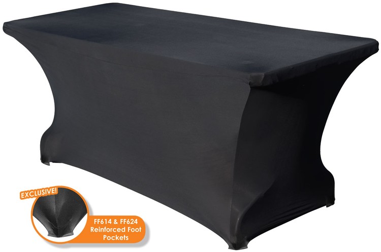 Blank Spandex 6 ft Table Cover 2