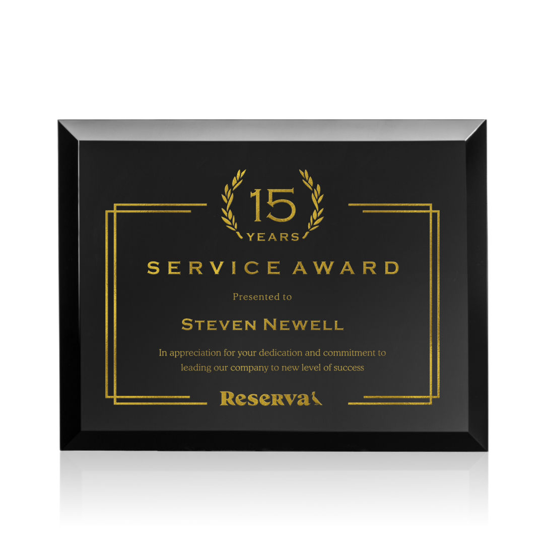 Merano Plaque - Gold 5