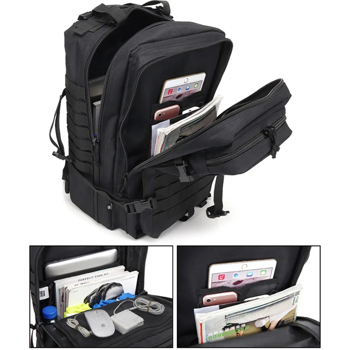 Outdoor Hiking Large Military Backpacks 3