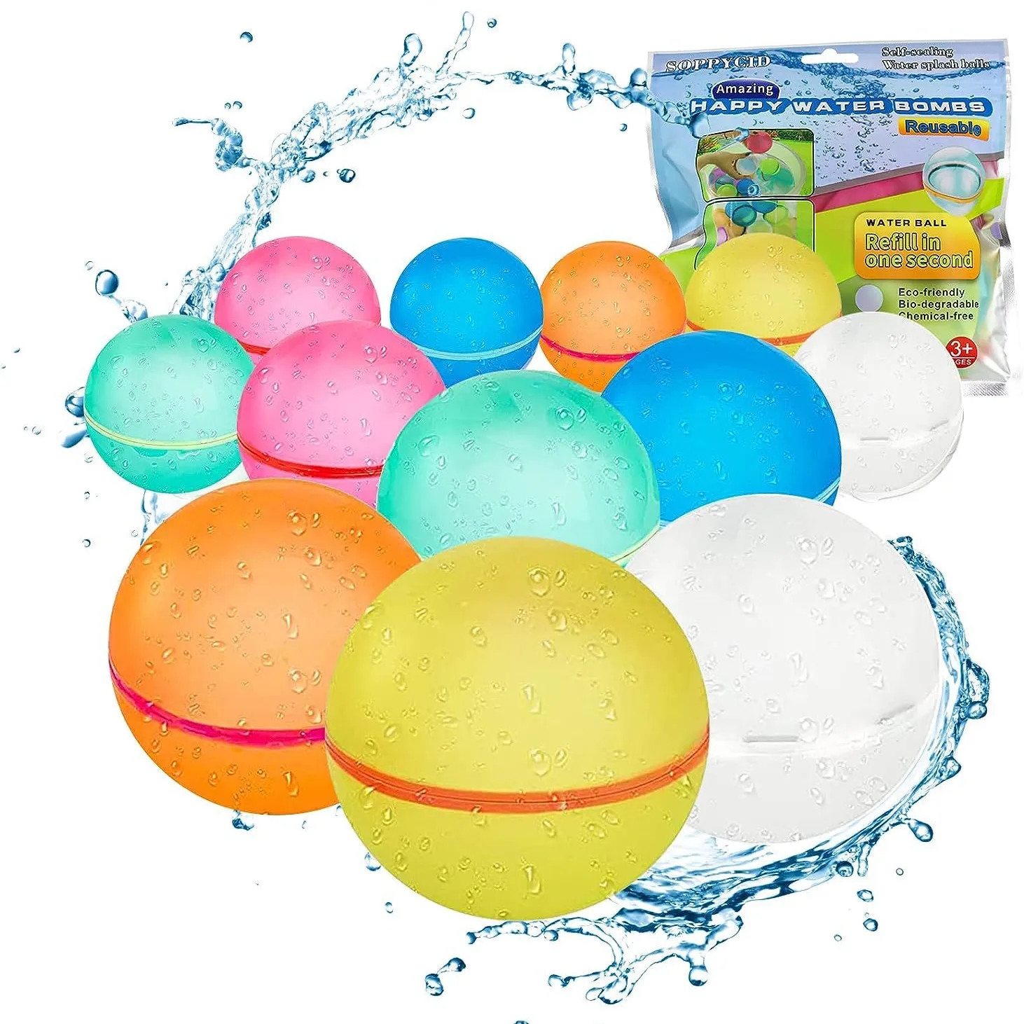 Reusable Silica Gel Water Polo 6