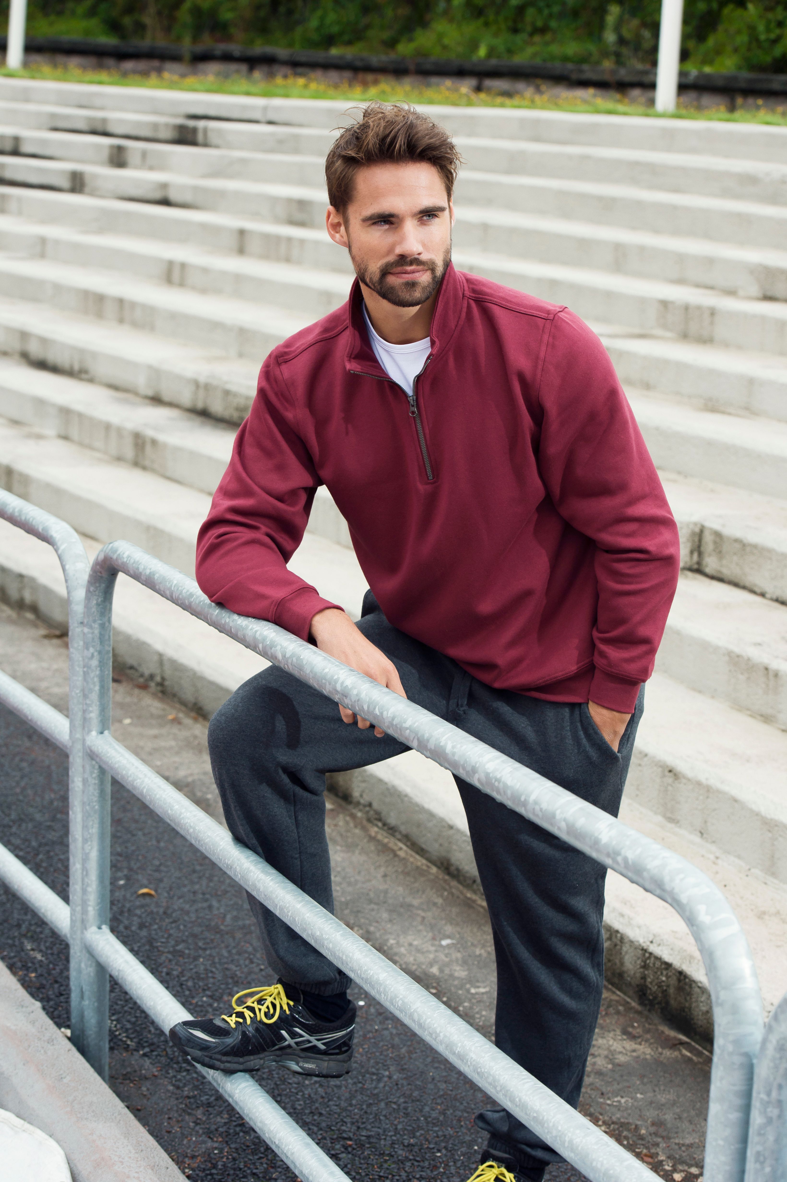 Clique Stockholm Unisex Half Zip Sweatshirt 14