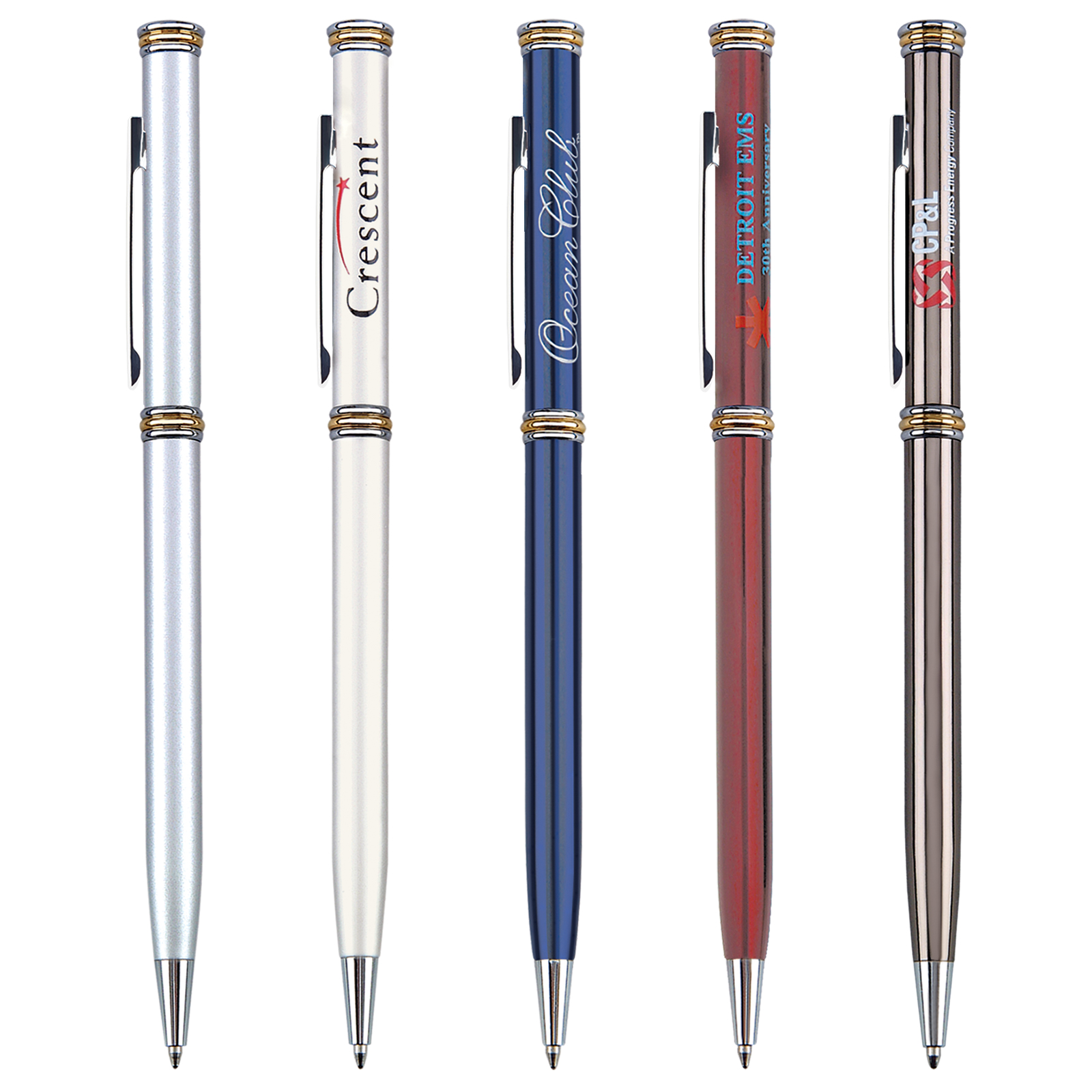 Tantalus-II Brass Ballpoint Pens 4
