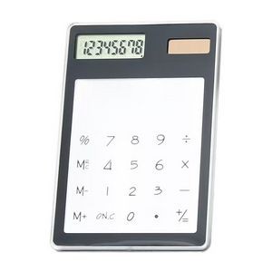 Portable Transparent Solar Mini Cute Touch Calculator 27