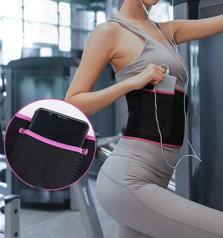 Waist Trimmer Wrap with a pocket 11
