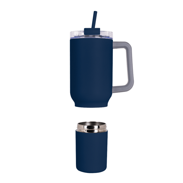 Key West 22 oz SS Travel Mug w/Can Cooler 76