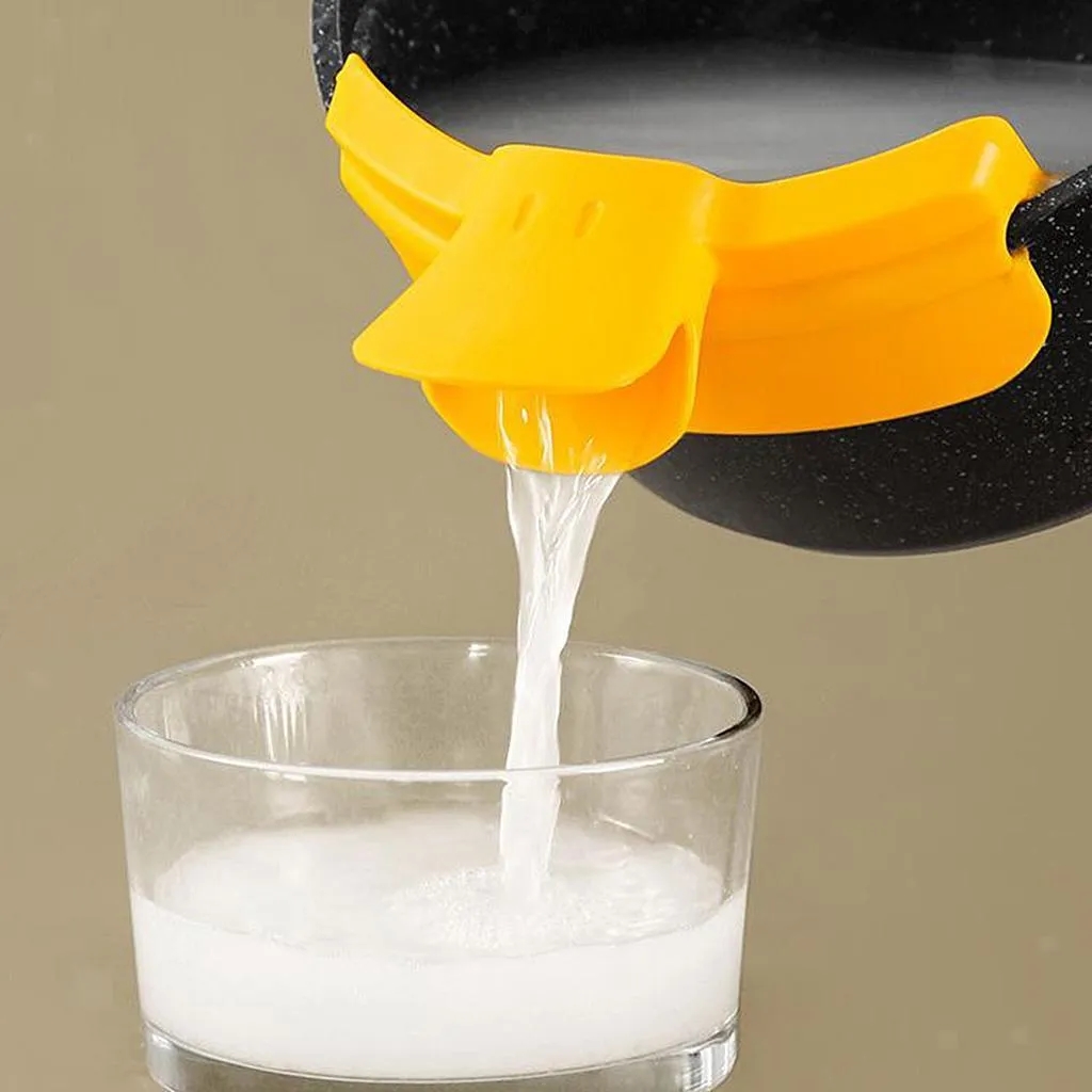 Duck-Bill shaped strainer 2