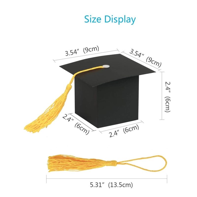 Graduation Cap Shaped Gift Candy Box 2