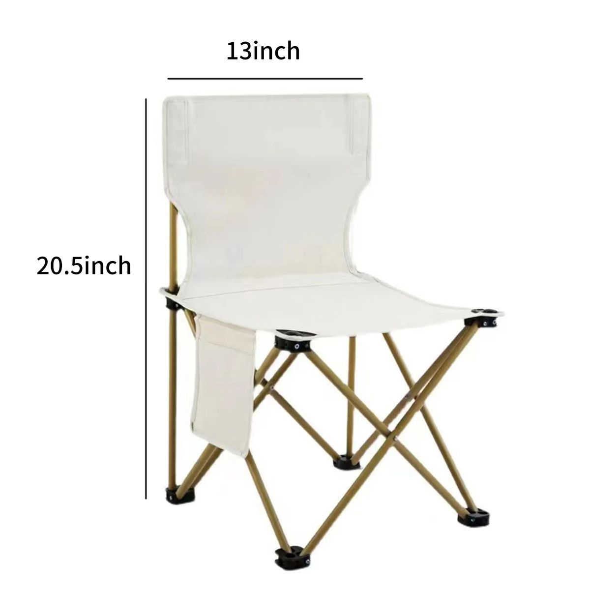 600D Oxford Folding Chair with Stainless Steel Frame 5