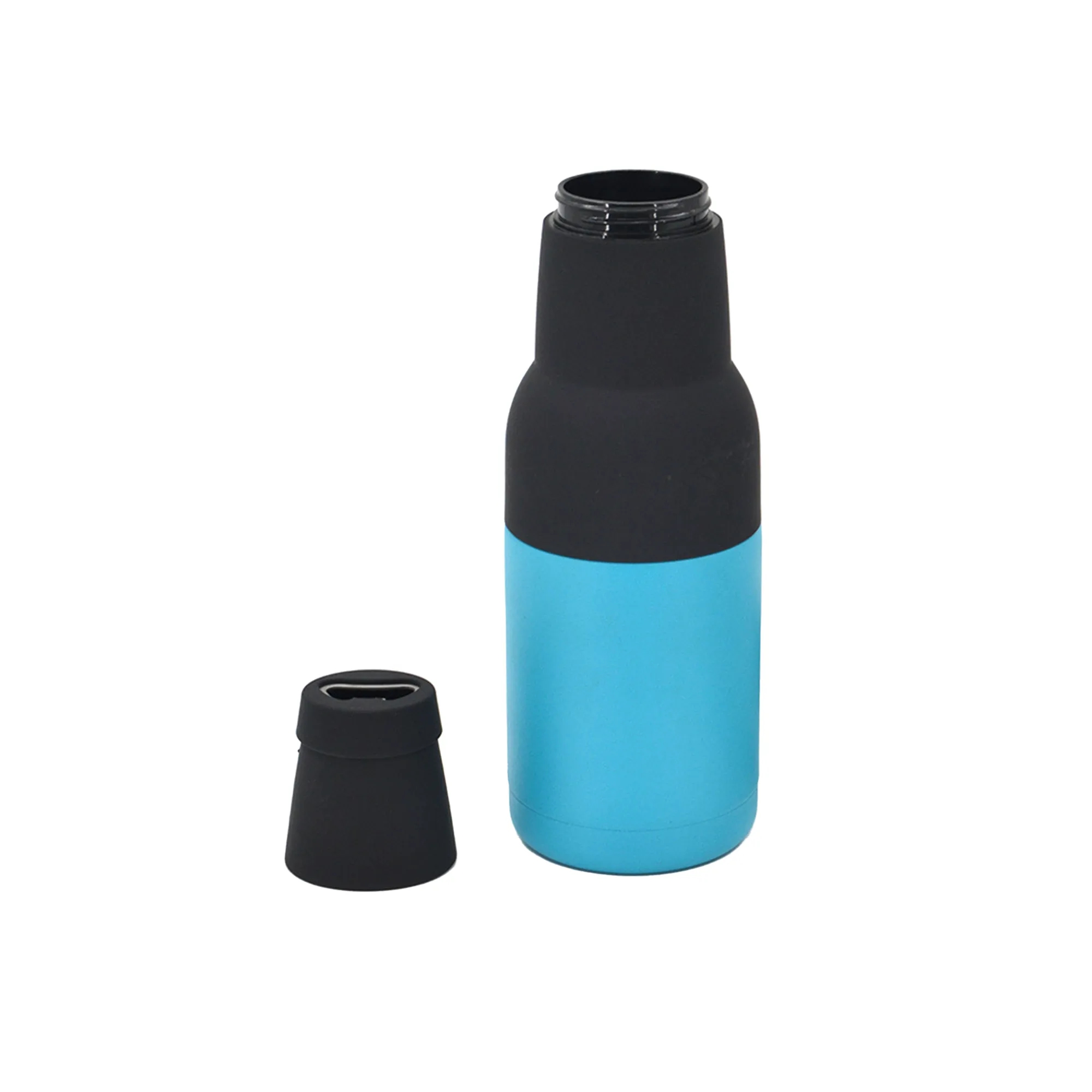 3 in 1 Insulated Can Cooler, custom koozie with logo imprint 6