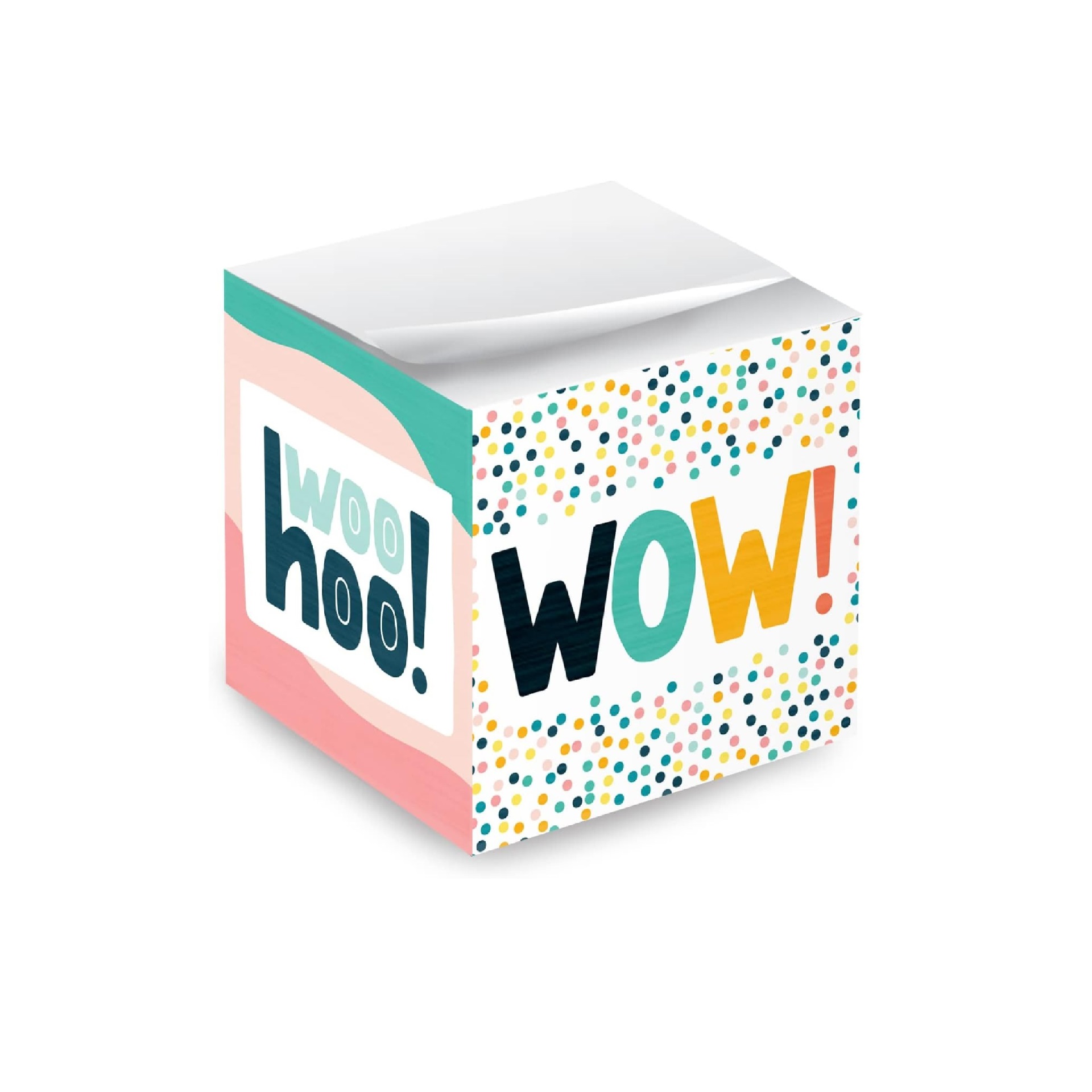 Custom 2.75" Full color Post-it Note Cube Paper Brick 1