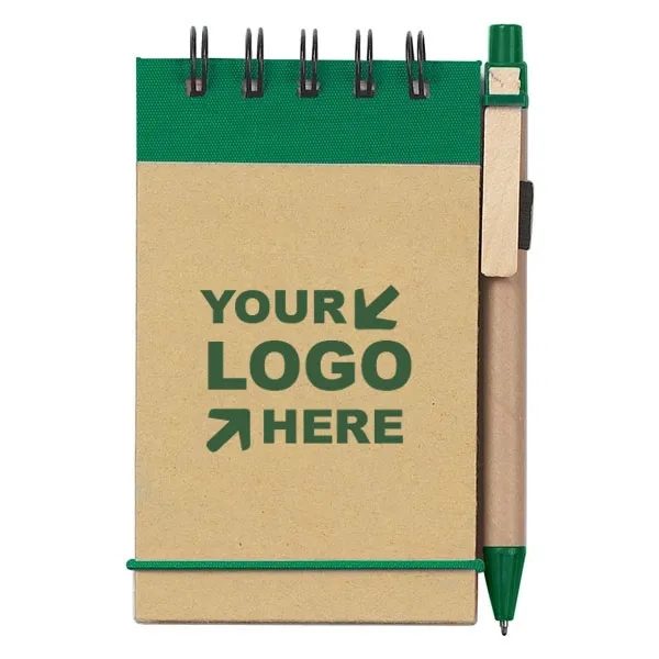 Eco Friendly Spiral Jotter and Pen 7
