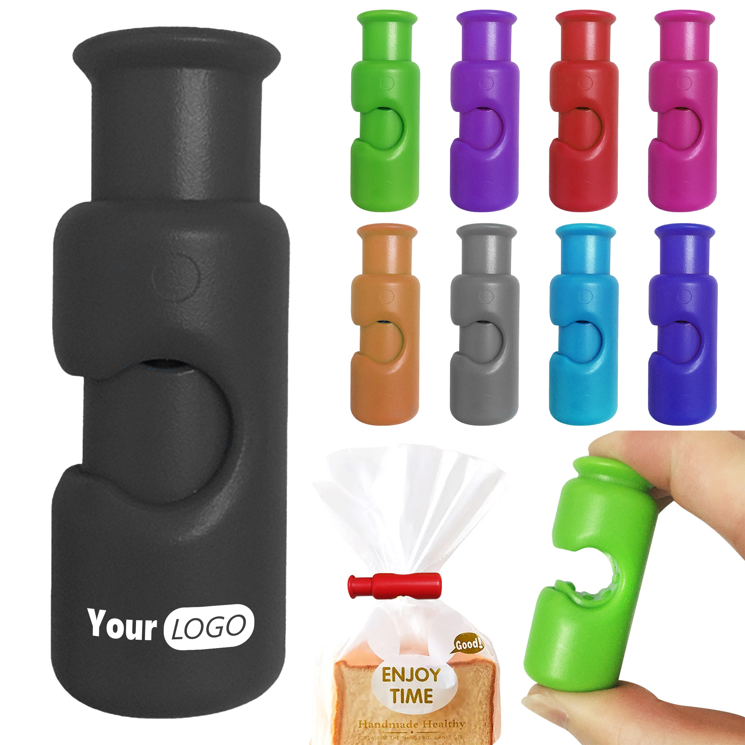 Abs Press Type Moisture-Proof Snack Bag Clip 3