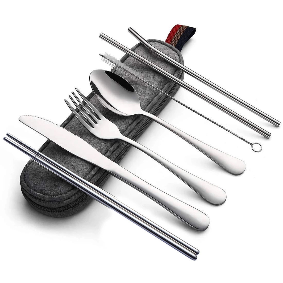 Portable Utensils Travel Camping Cutlery Set 3