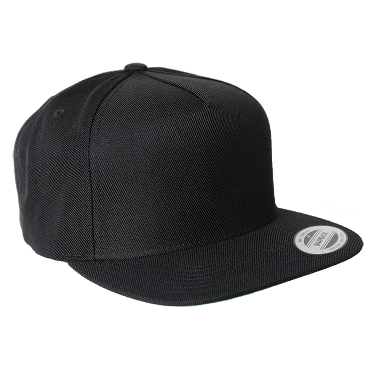 Yupoong 5089M YP Classics Five-Panel Wool Blend Snapback Hat with Embroidery 3