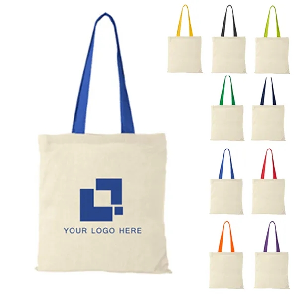 Econo Cotton Totes -15x16, custom tote bag with logo imprint 2