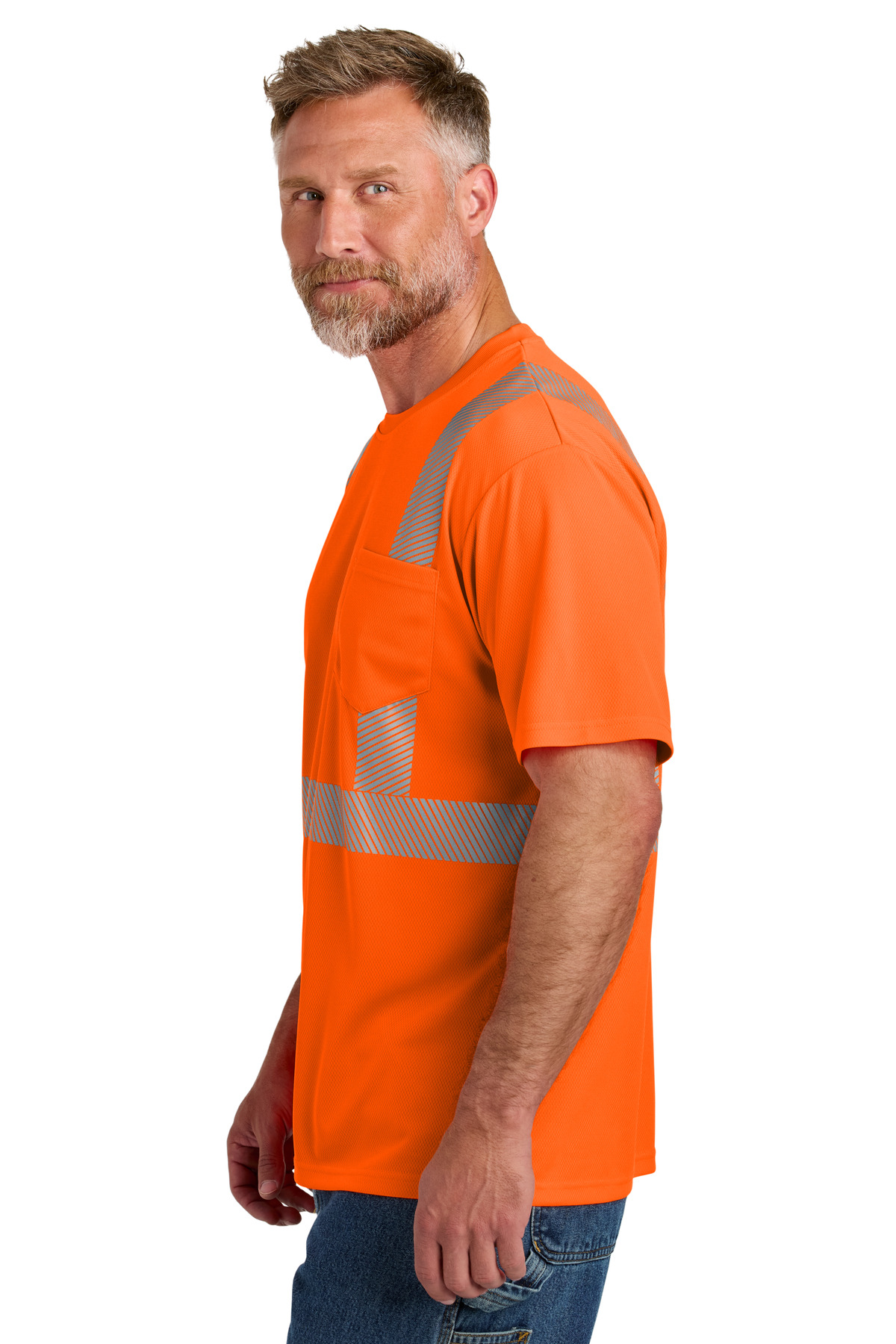 CornerStone ANSI 107 Class 2 Segmented Tape Tee CS204 10