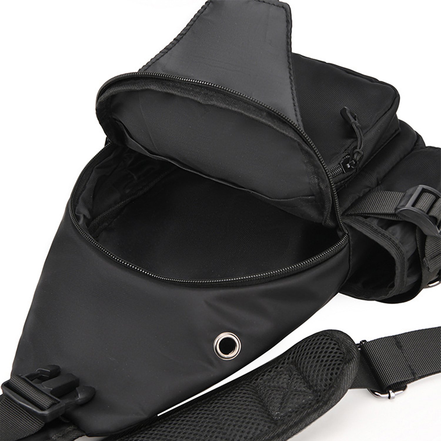 Mini Water Resistant Nylon Crossbody Bag 3